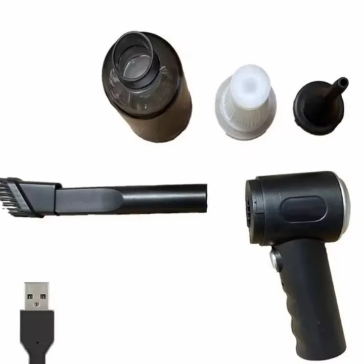 9000Pa Wireless Car Vacuum Cleaner USB Charging 1200mAh Portable Cleaning Appliance Mini Wet and Dry Vacuum Cleaner Household