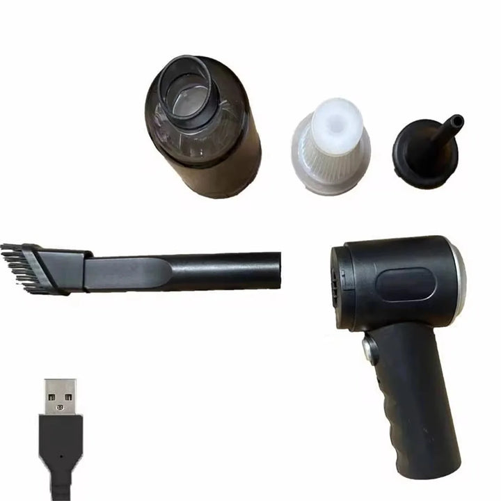 9000Pa Wireless Car Vacuum Cleaner USB Charging 1200mAh Portable Cleaning Appliance Mini Wet and Dry Vacuum Cleaner Household